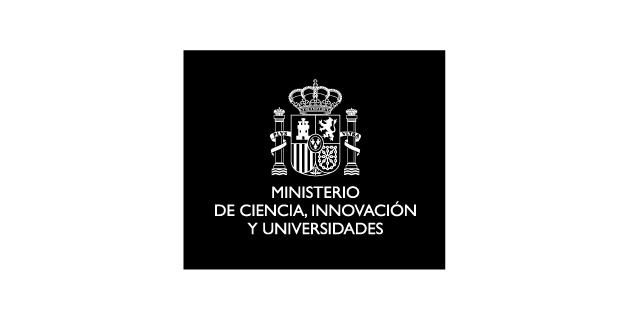 logo Ministerio de Ciencia, Innovación y Universidades vertical